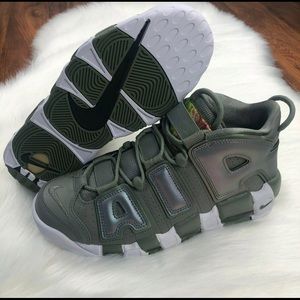 Nike Women's Air Uptempo Iridescent Dark Stucco